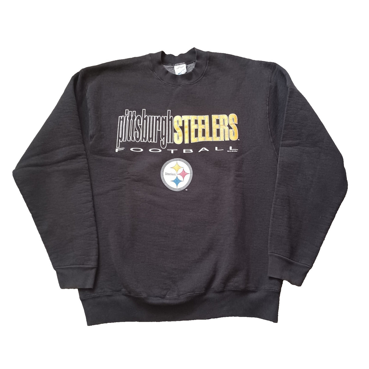 Vintage 90s Pittsburgh Steelers Salem Sweatshirt black - photo 1