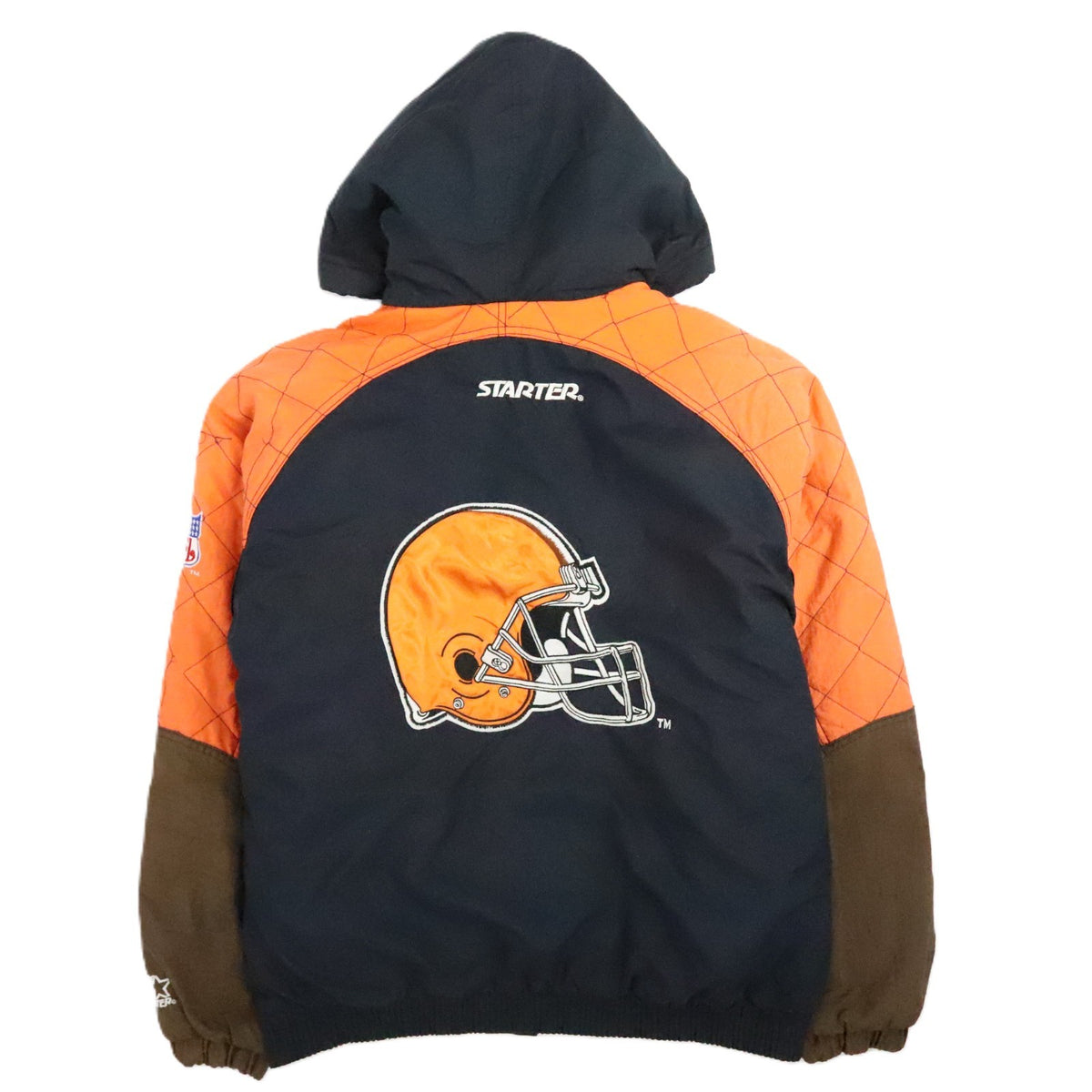 Vintage 90s Cleveland Browns Starter Jacket brown - photo 2