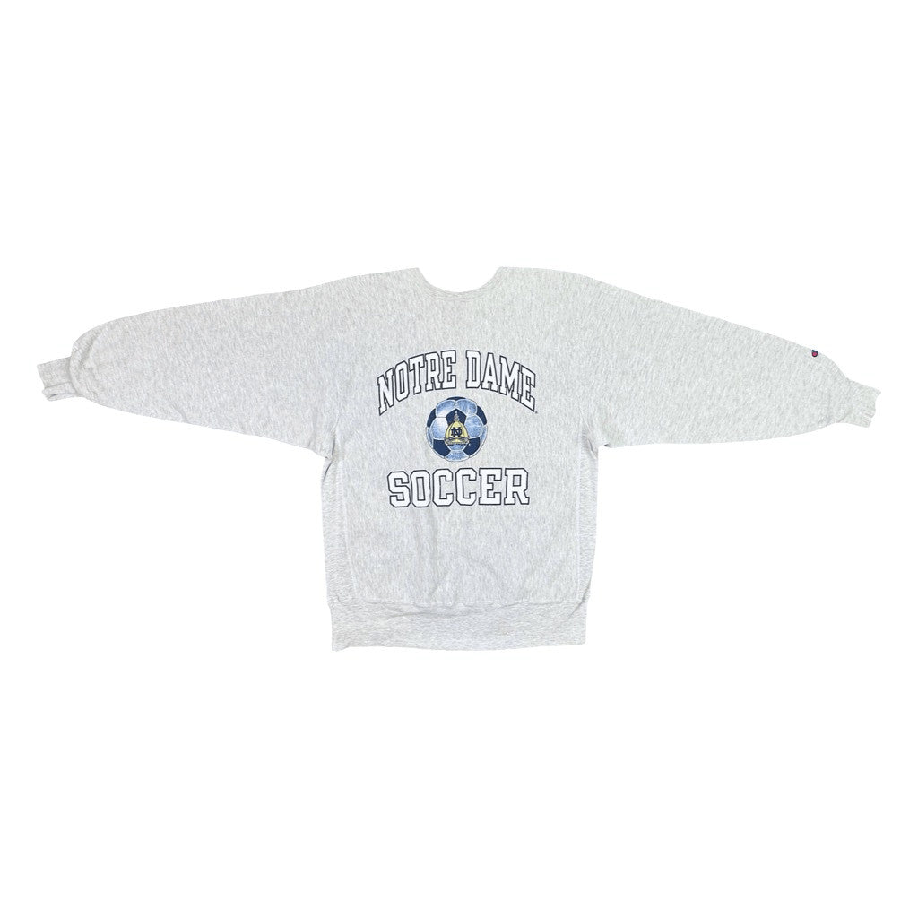Vintage Notre Dame Champion Sweatshirt gray - photo 2
