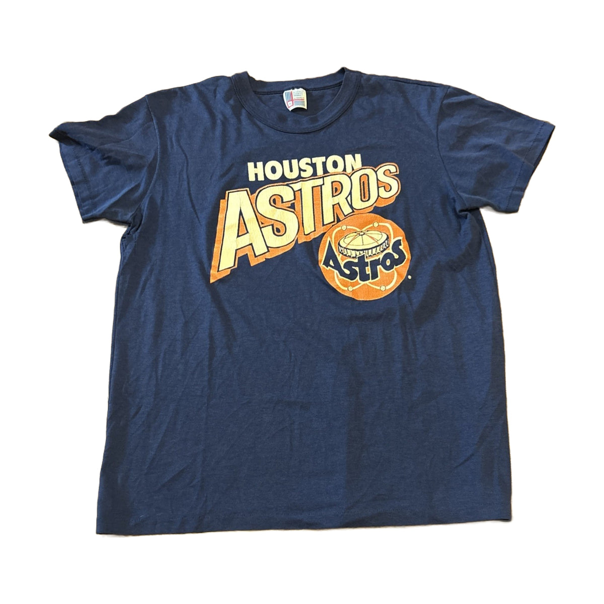 Vintage 80s Houston Astros Garan T-Shirt blue - photo 1