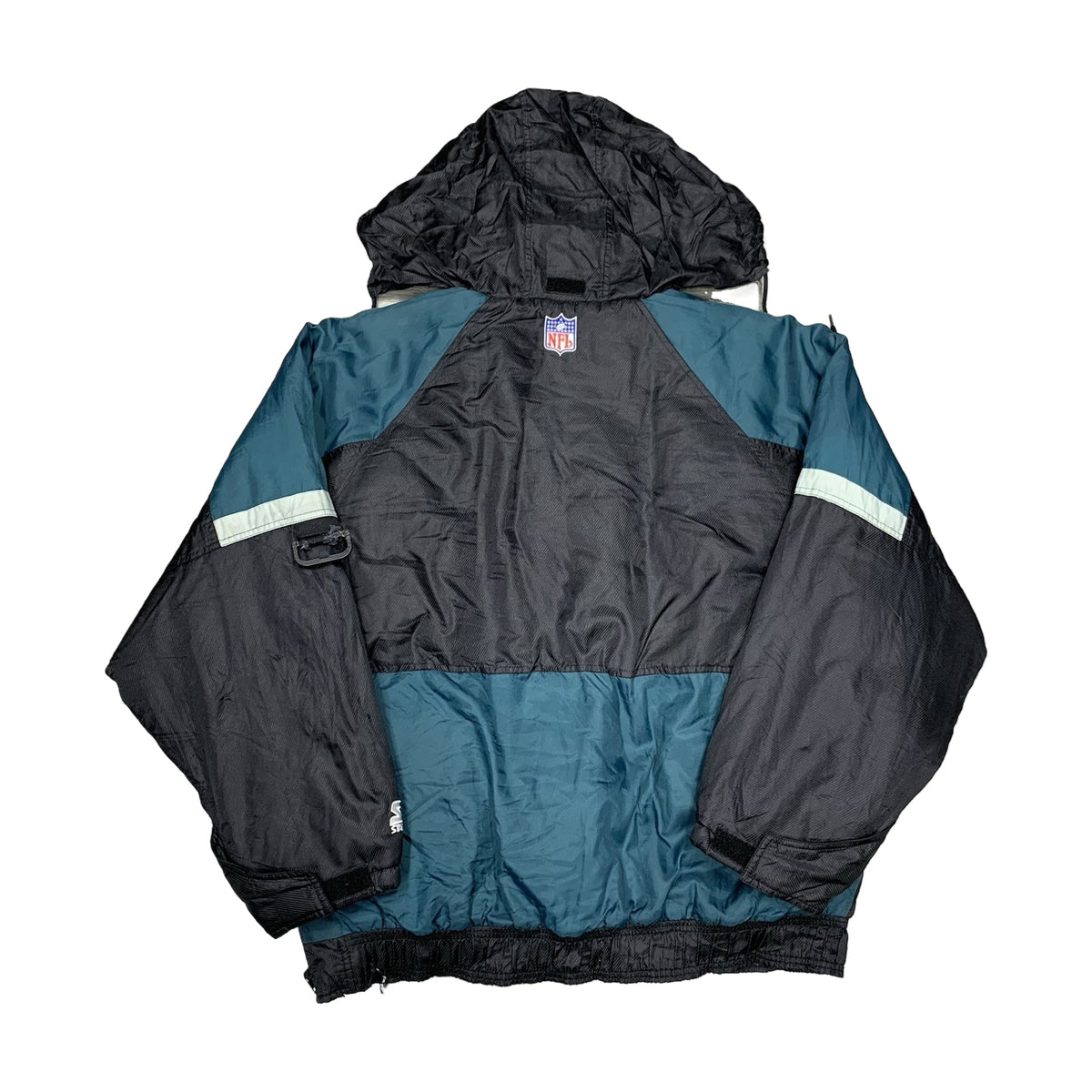 Vintage 90s Philadelphia Eagles Starter Jacket black - photo 2
