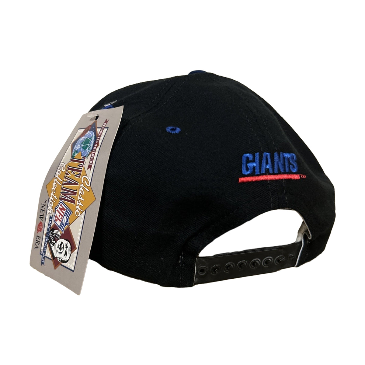 Vintage 90s New York Giants New Era Snapback Hat black - photo 2