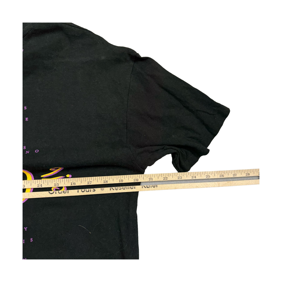 Vintage 1992 Tour Hanes T-Shirt black - photo 2
