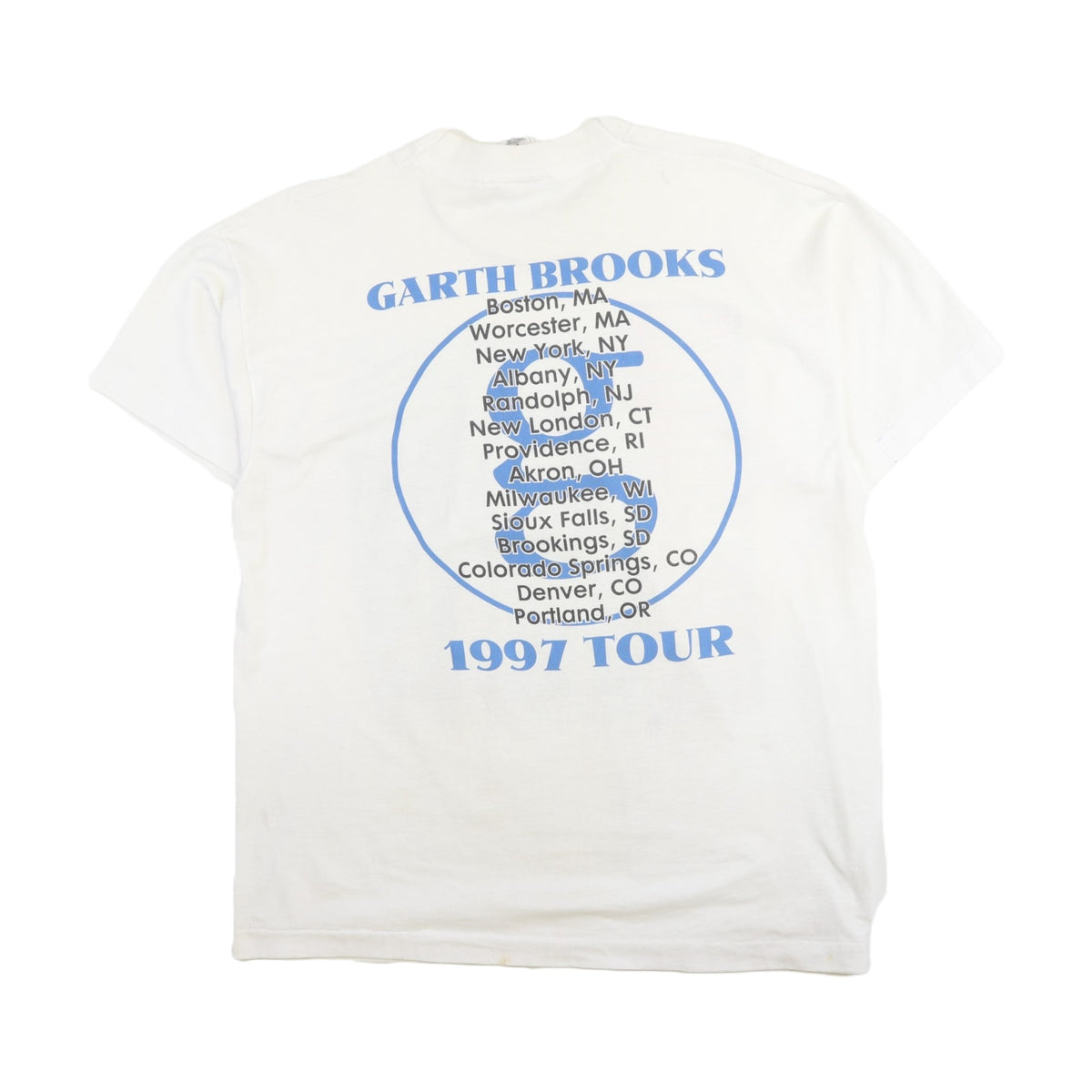 Vintage 1997 Tour Unbranded T-Shirt white - photo 2