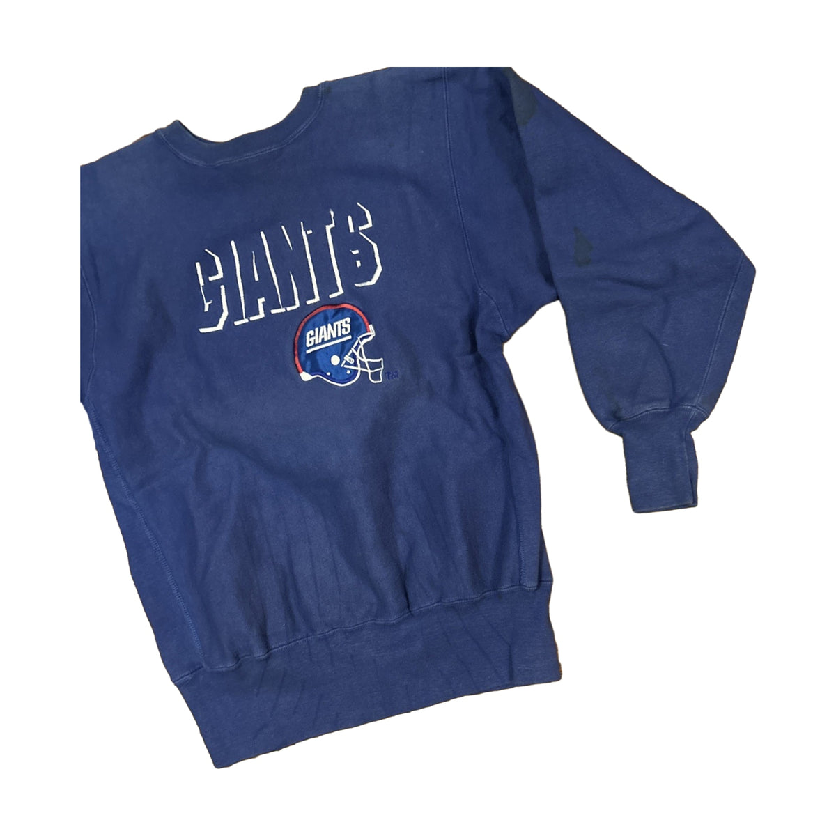 Vintage 90s New York Giants Champion Sweatshirt blue - photo 2