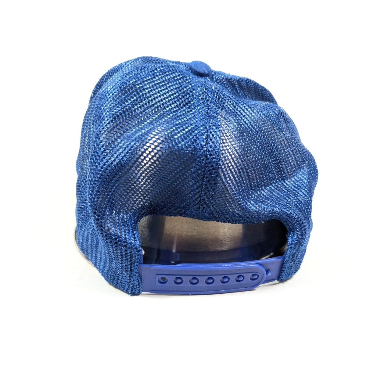 Vintage 90s New York Mets Twins Enterprise Snapback Hat blue - photo 2