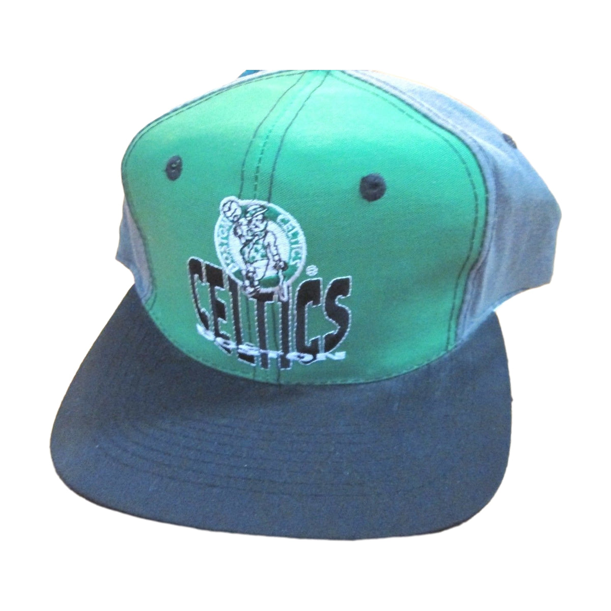 Vintage 90s Boston Celtics The Game Snapback Hat multi-color - photo 1