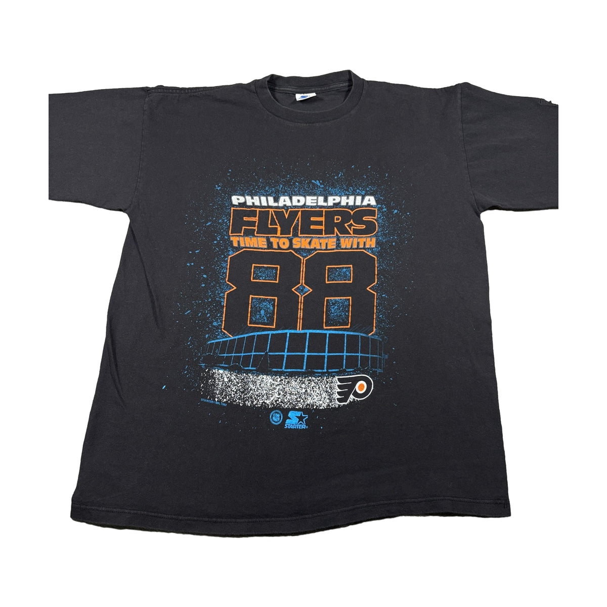 Vintage 1992 Philadelphia Flyers Starter T-Shirt black - photo 1