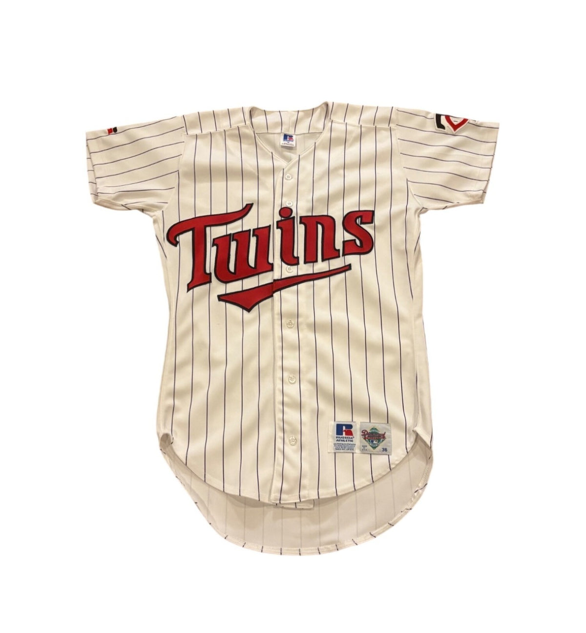Vintage 90s Minnesota Twins Russell Athletic Jersey white - photo 1