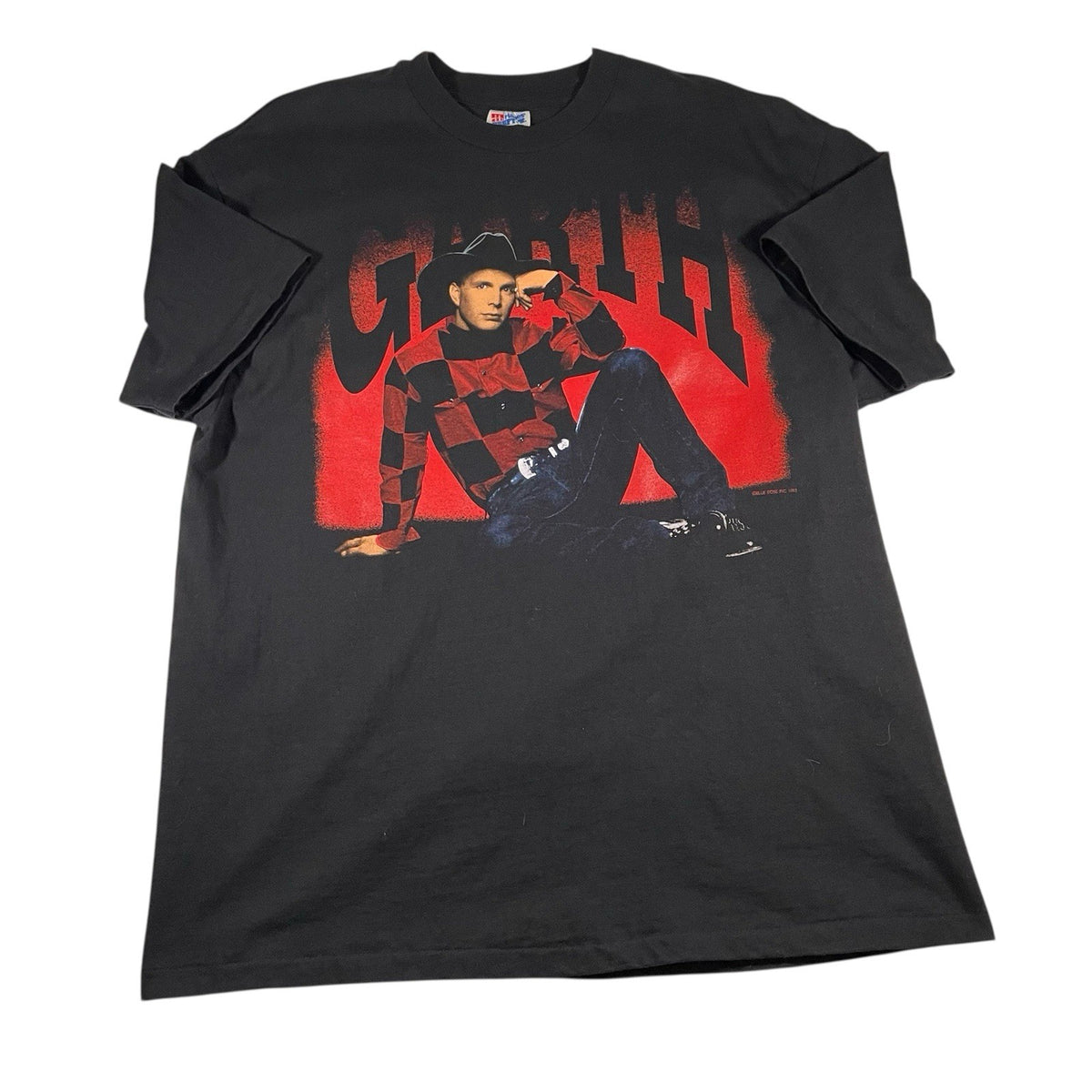Vintage 1993 Tour Hanes T-Shirt black - photo 1