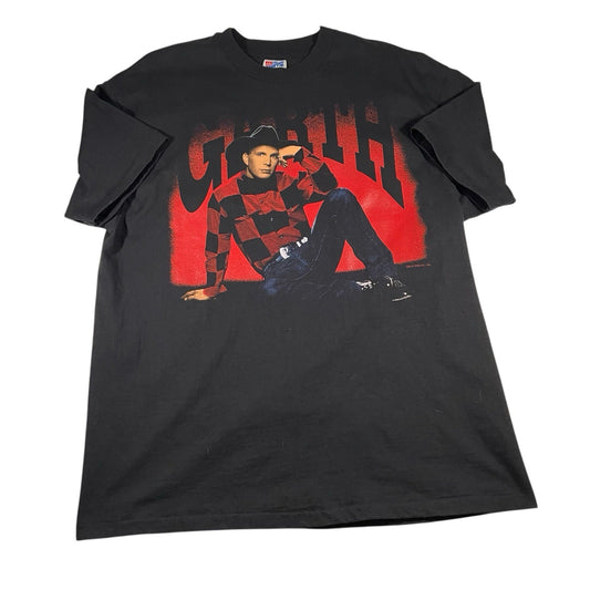 Vintage 1993 Tour Hanes T-Shirt black - photo 1