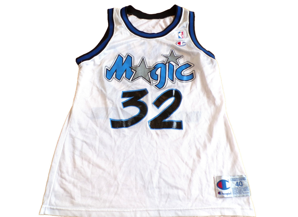 Vintage 90s Orlando Magic Shaquille Champion Jersey white - photo 1