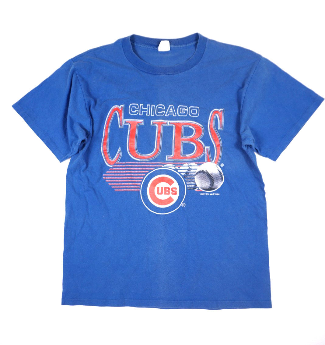 Vintage 1994 Chicago Cubs Competitor T-Shirt blue - photo 1