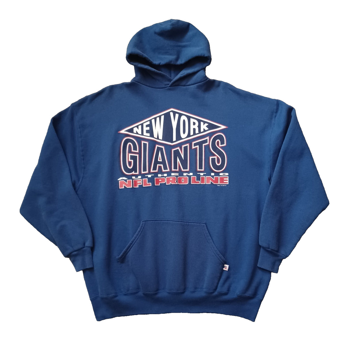 Vintage 90s New York Giants Russell Athletic Sweatshirt blue - photo 1