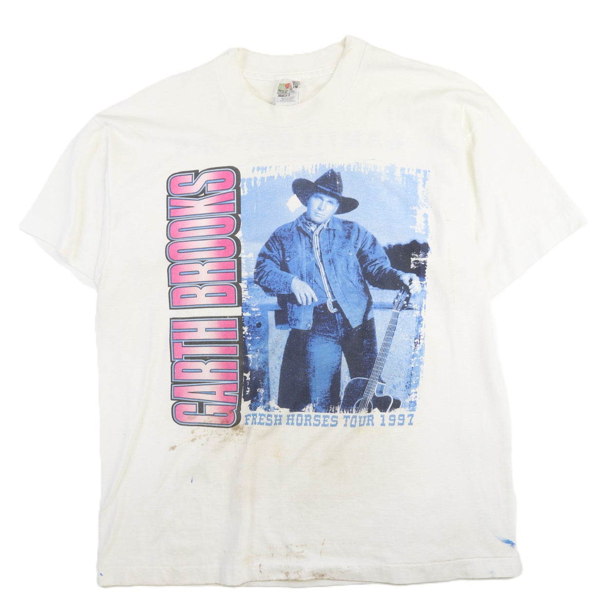 Vintage 1997 Tour Unbranded T-Shirt white - photo 1