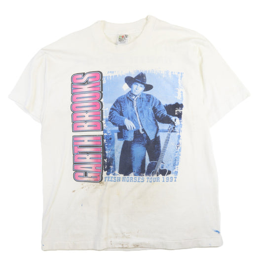 Vintage 1997 Tour Unbranded T-Shirt white - photo 1