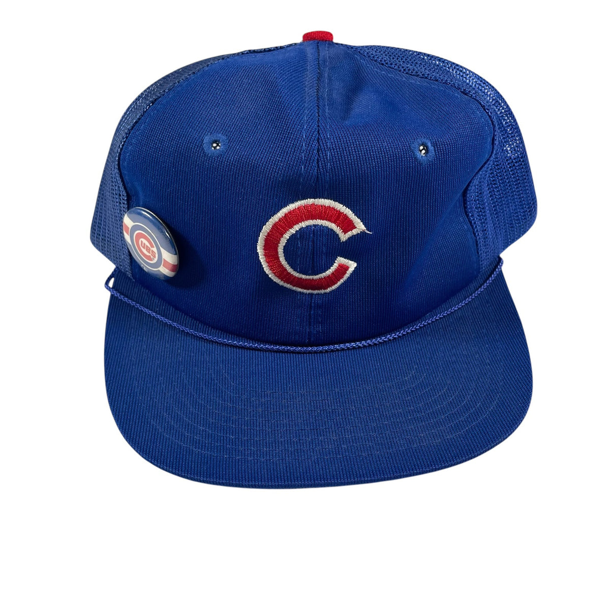 Vintage Chicago Cubs Twins Enterprise Snapback Hat blue - photo 1
