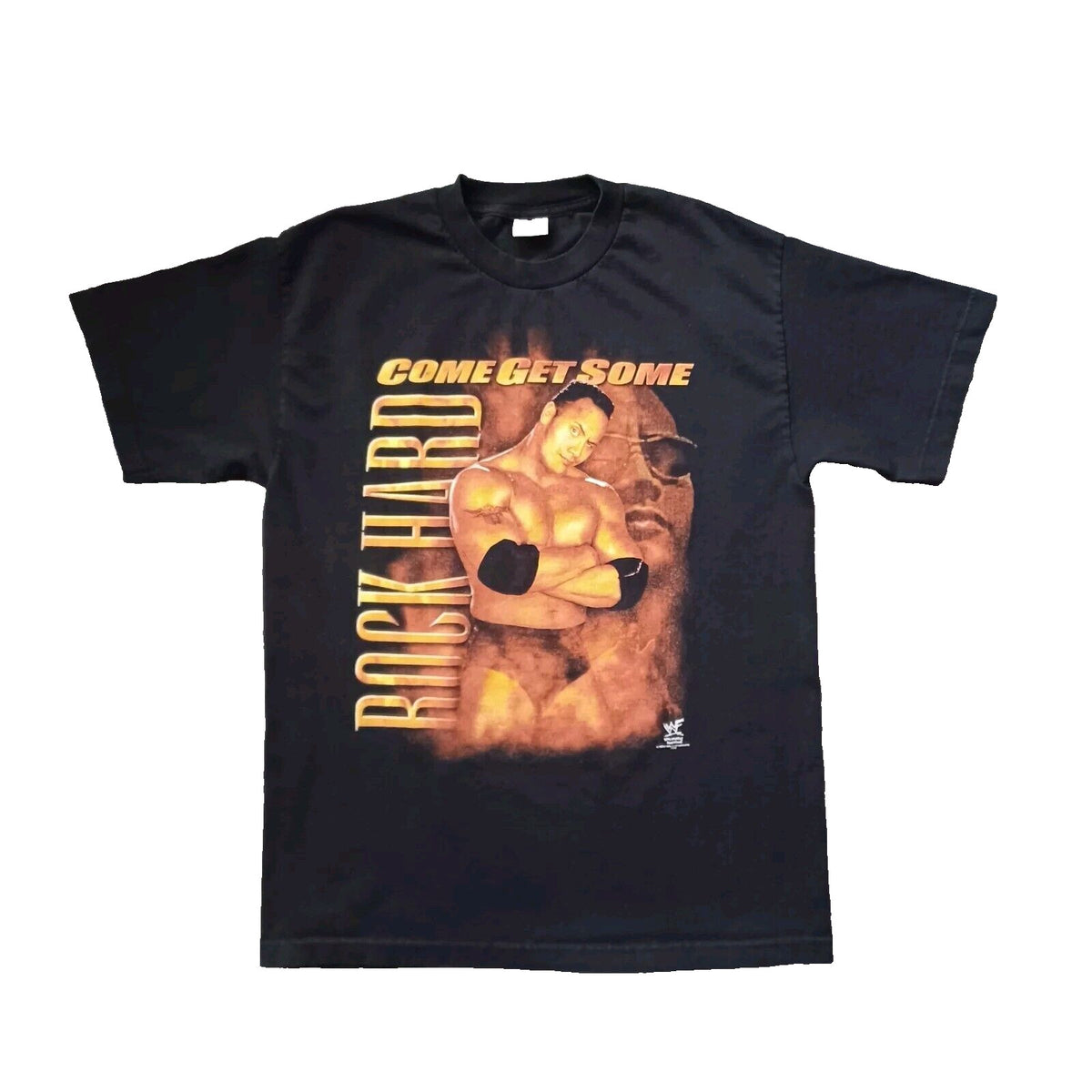 Vintage 90s The Rock Alstyle Apparel & Activewear T-Shirt black - photo 1