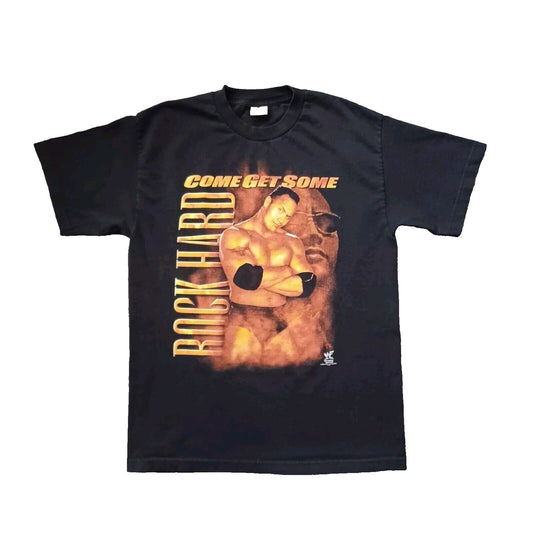 Vintage 90s The Rock Alstyle Apparel & Activewear T-Shirt black - photo 1
