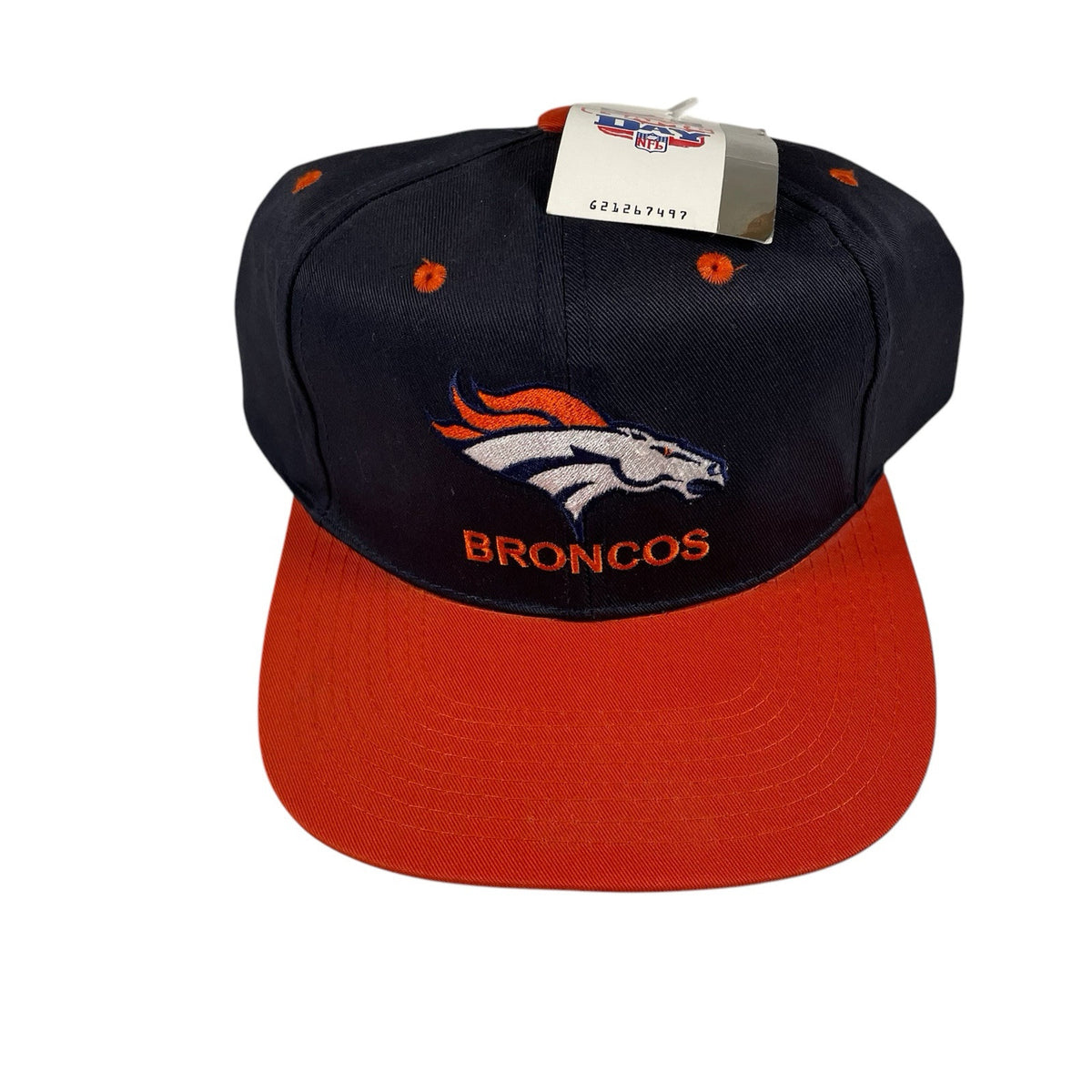 Vintage Denver Broncos NFL Game Day Snapback Hat - photo 1