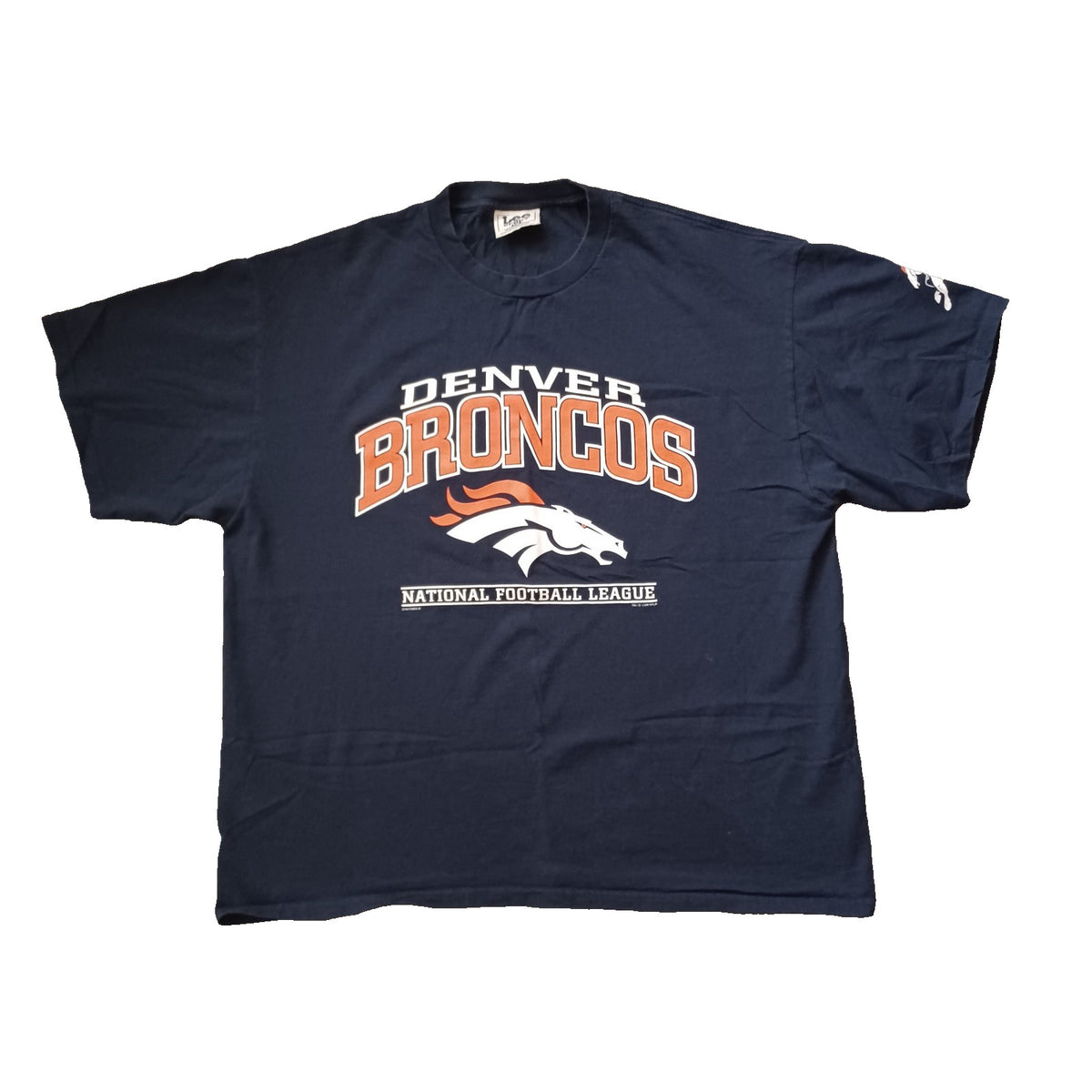 Vintage 1998 Denver Broncos Lee Sport T-Shirt blue - photo 1
