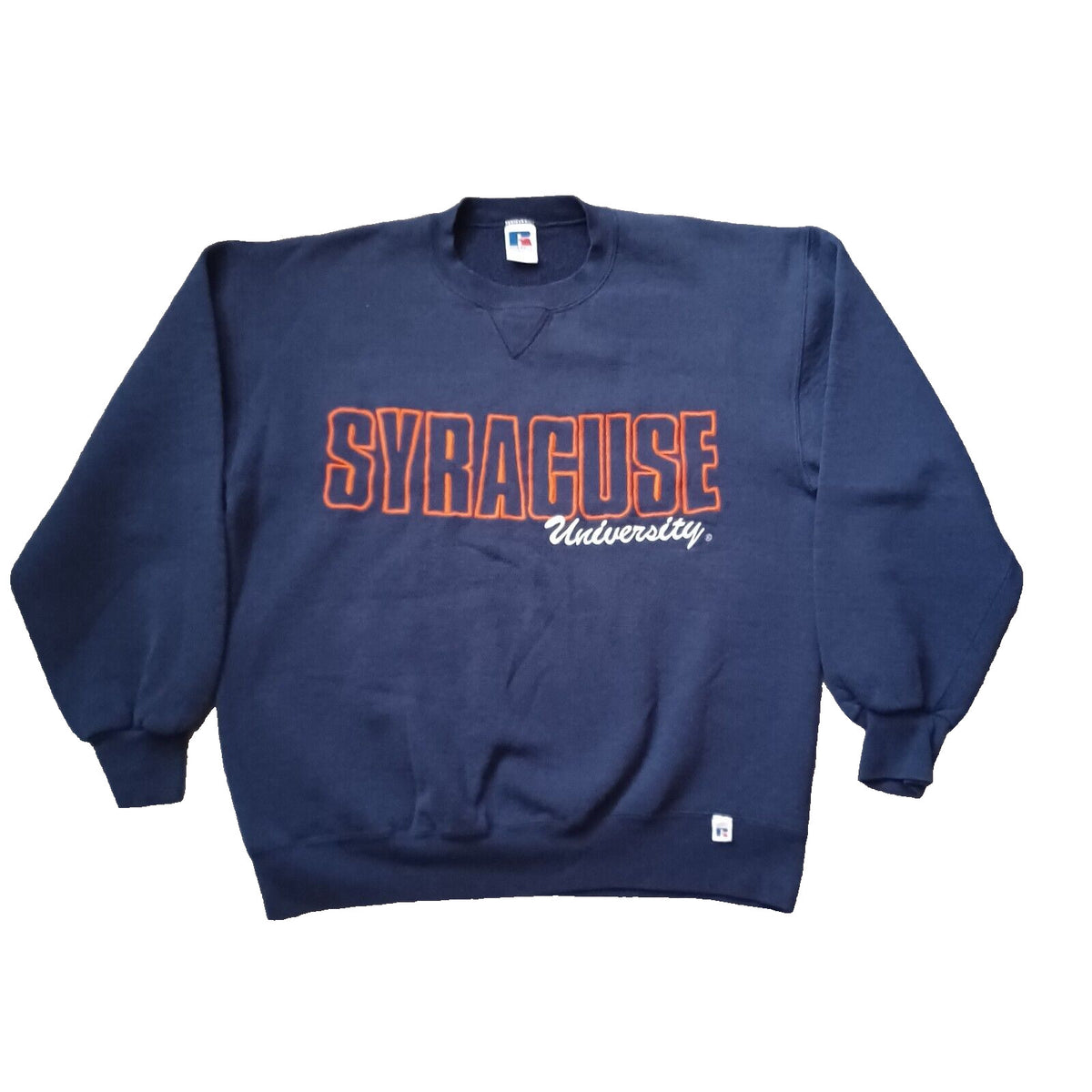 Vintage Syracuse Russell Athletic Sweatshirt blue - photo 1