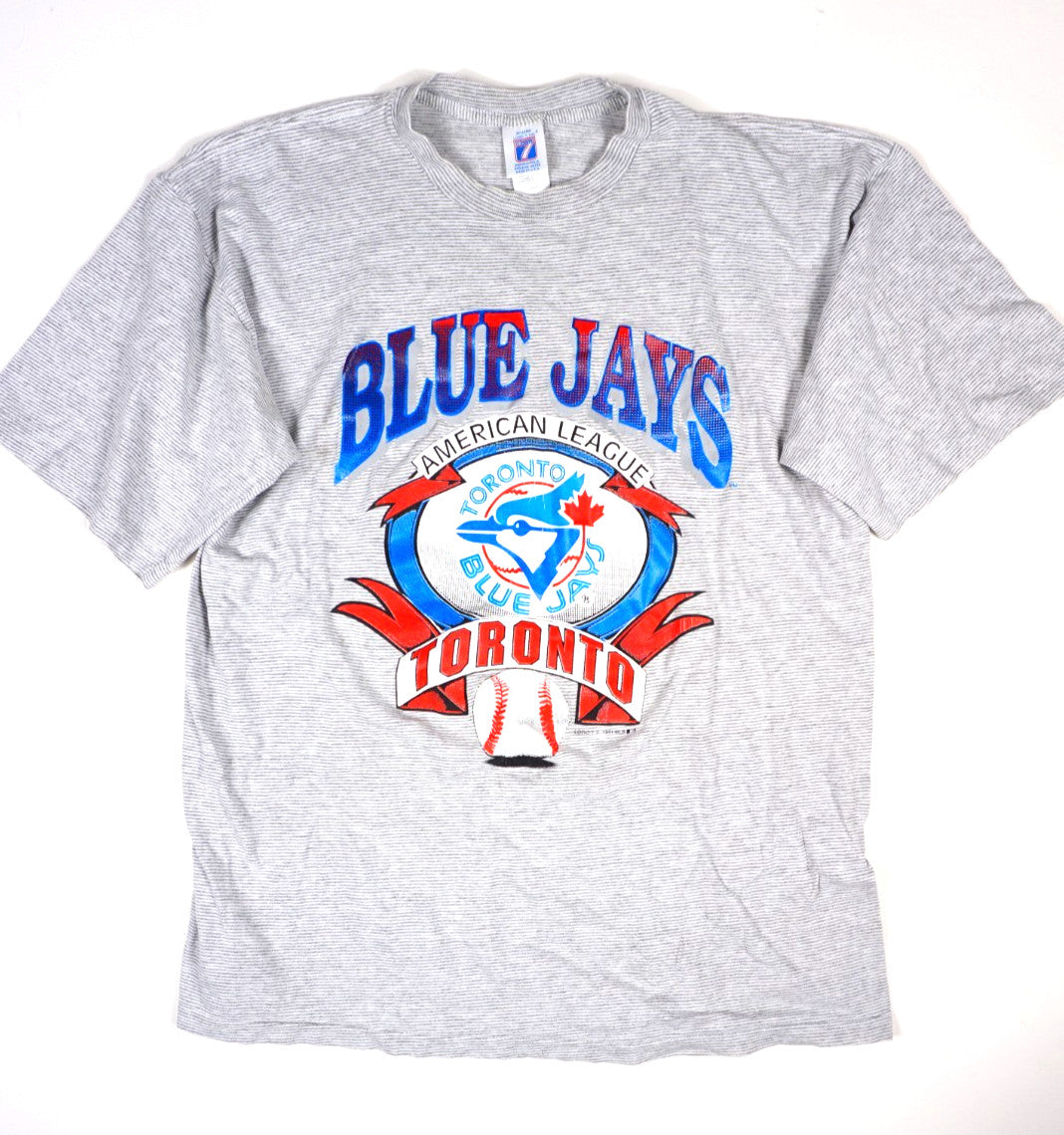 Vintage 90s Toronto Blue Jays Logo 7 T-Shirt blue - photo 1