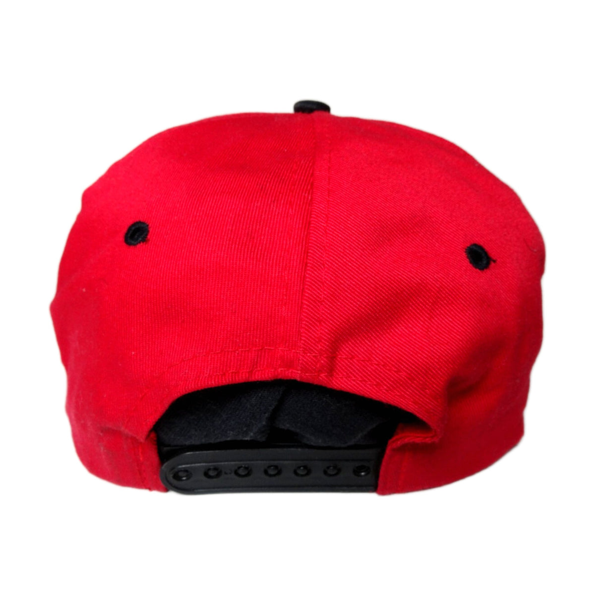 Vintage 90s Detroit Red Wings Logo 7 Snapback Hat black - photo 2