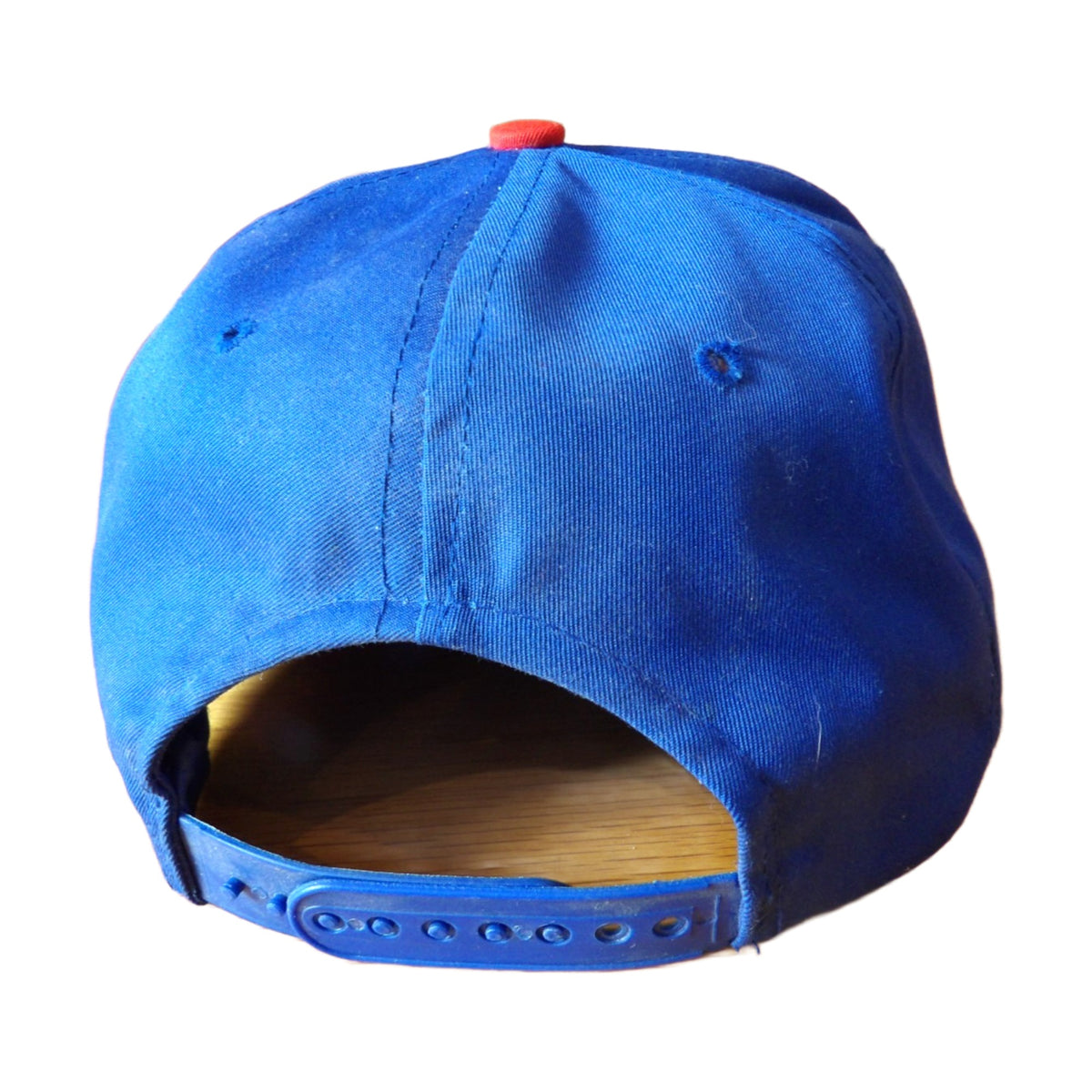 Vintage 90s New York Giants Amcap Snapback Hat blue - photo 2