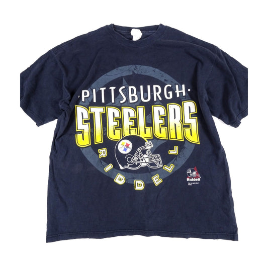 Vintage 90s Pittsburgh Steelers Riddell T-Shirt black - photo 1
