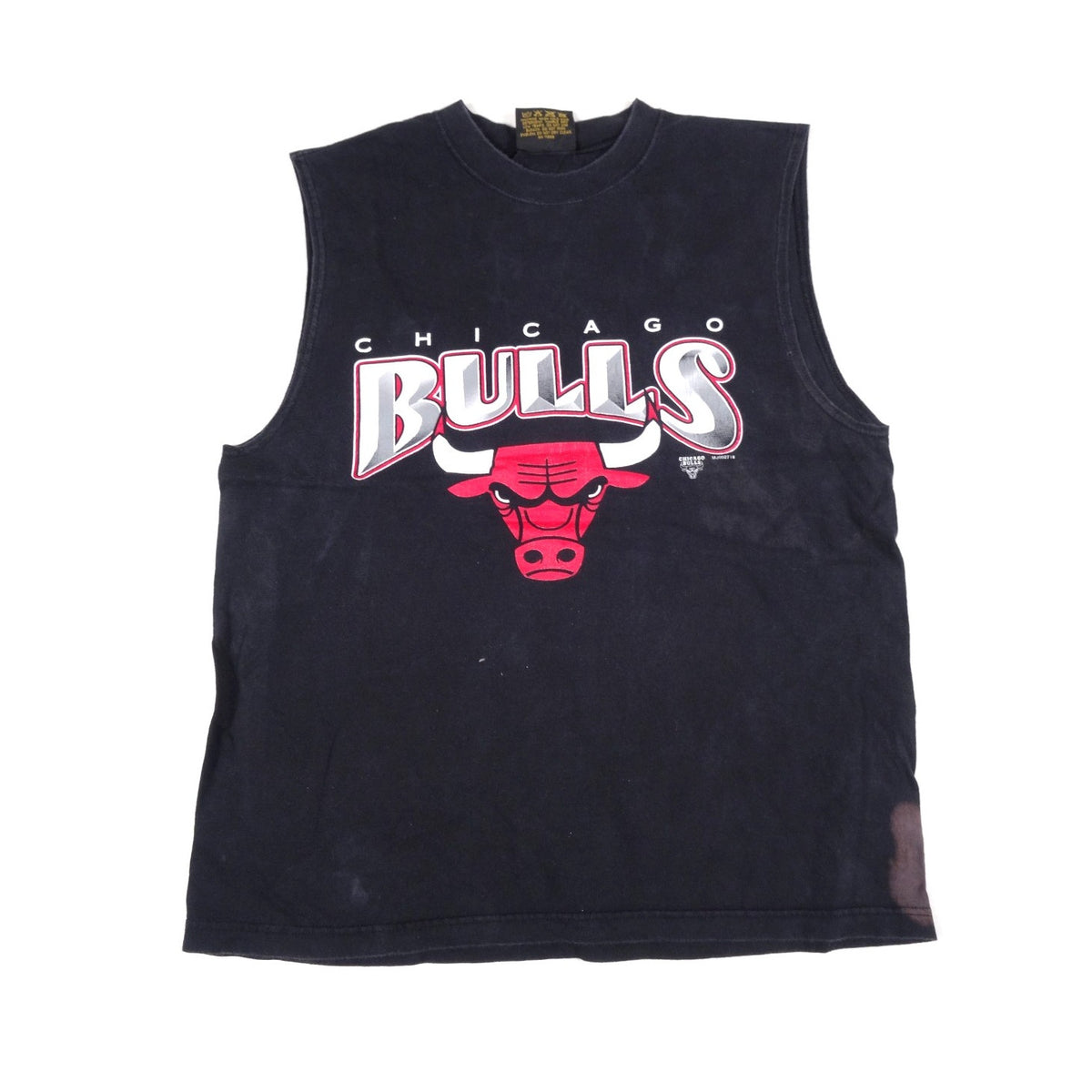 Vintage 90s Chicago Bulls Michael Jordan NBA Tank Top black - photo 1