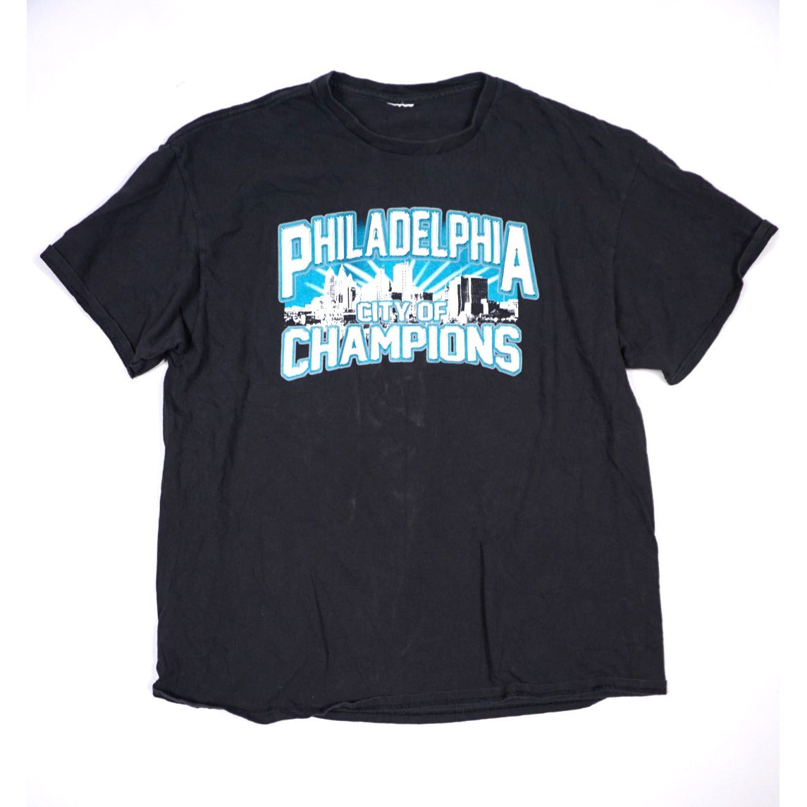 Vintage 90s Philadelphia Eagles Gildan T-Shirt black - photo 1