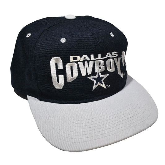 Vintage 90s Dallas Cowboys Snapback Hat blue - photo 1