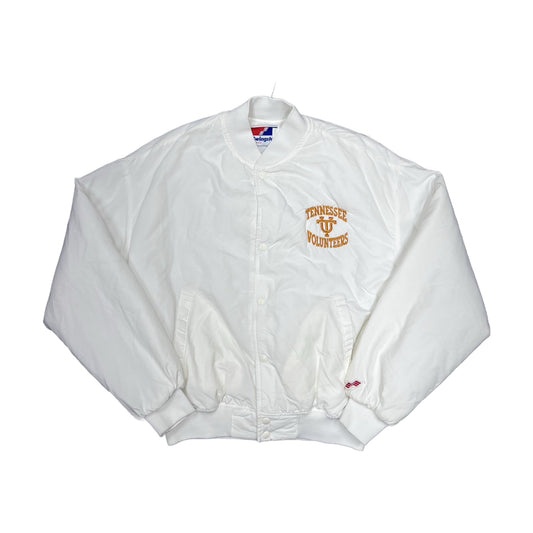 Vintage 80s Ole Miss Rebels Swingster Jacket white - photo 1