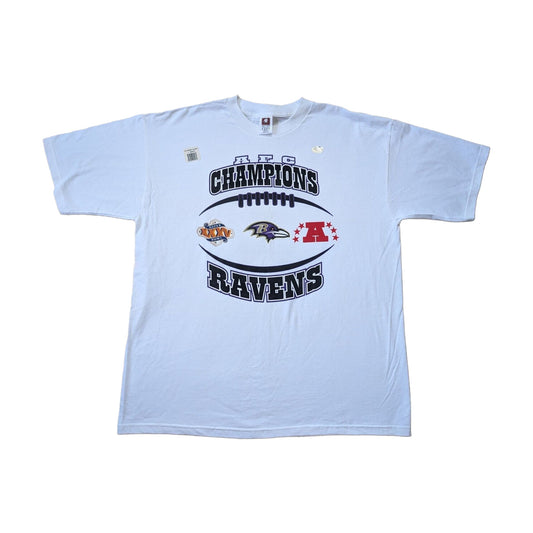 Vintage Baltimore Ravens Super Bowl Xxxv T-Shirt - photo 1