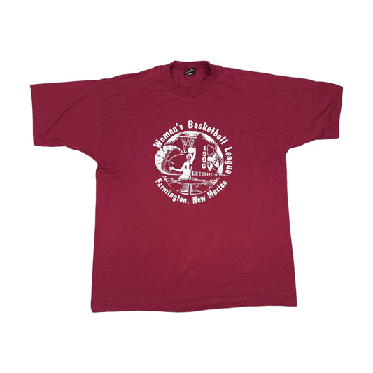 Vintage 1996 Fruit of the Loom T-Shirt red - photo 1