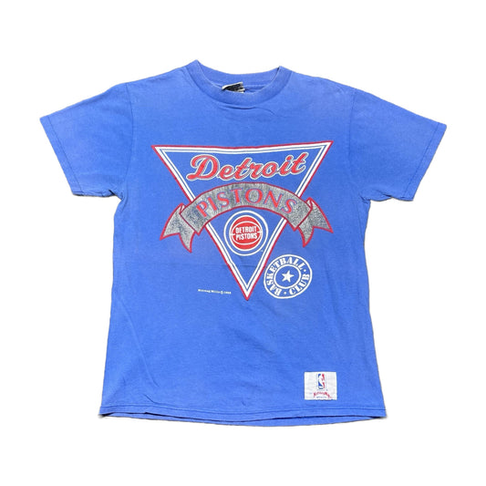 Vintage 1988 Detroit Pistons Nutmeg T-Shirt blue - photo 1