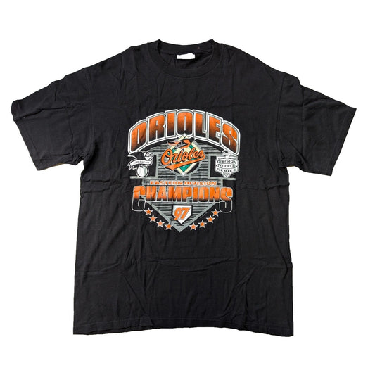 Vintage 1997 Baltimore Orioles T-Shirt black - photo 1