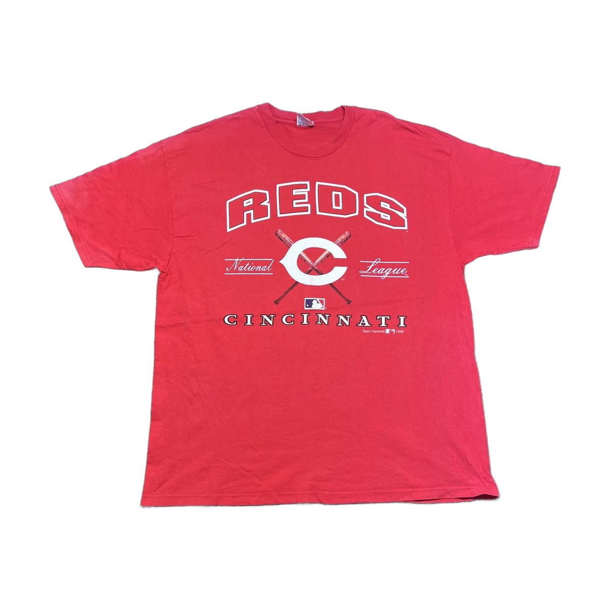 Vintage 1998 Cincinnati Reds Ken Griffey Jr. Unbranded T-Shirt red - photo 1