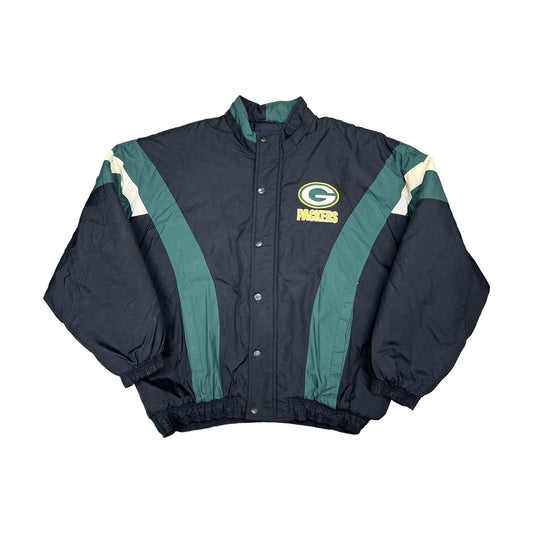 Vintage Green Bay Packers Brett Favre Starter Jacket black - photo 1