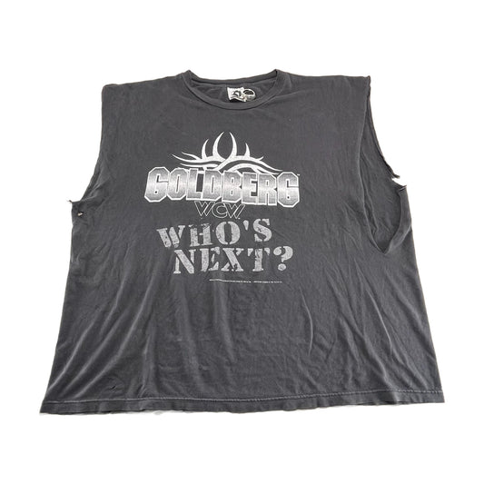 Vintage 90s Goldberg WCW T-Shirt black - photo 1