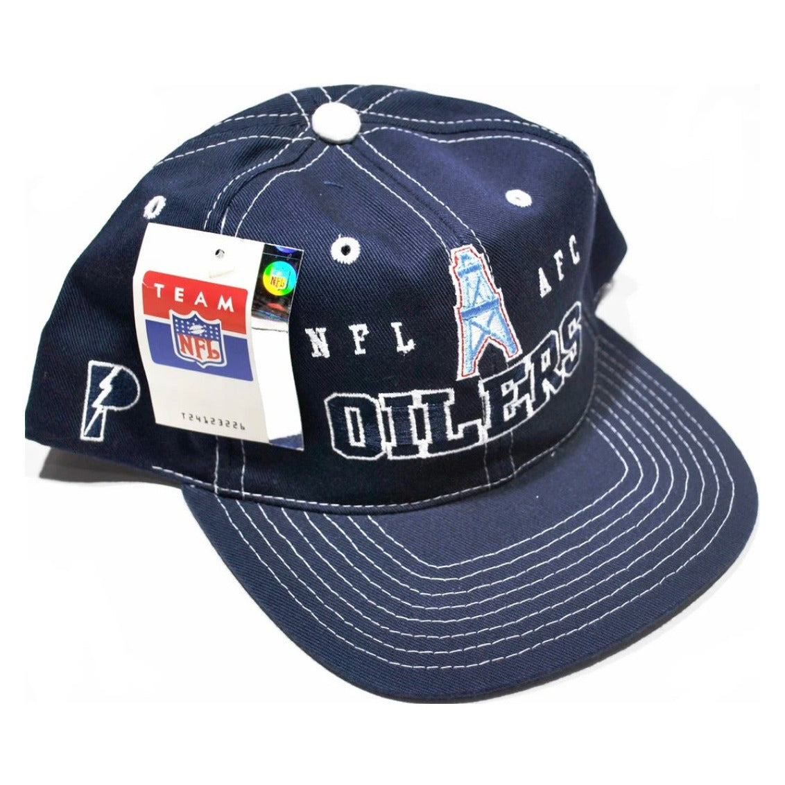 Vintage 90s Houston Oilers Pro Player Snapback Hat - photo 1