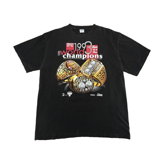 Vintage 1993 Chicago Bulls Salem T-Shirt black - photo 1