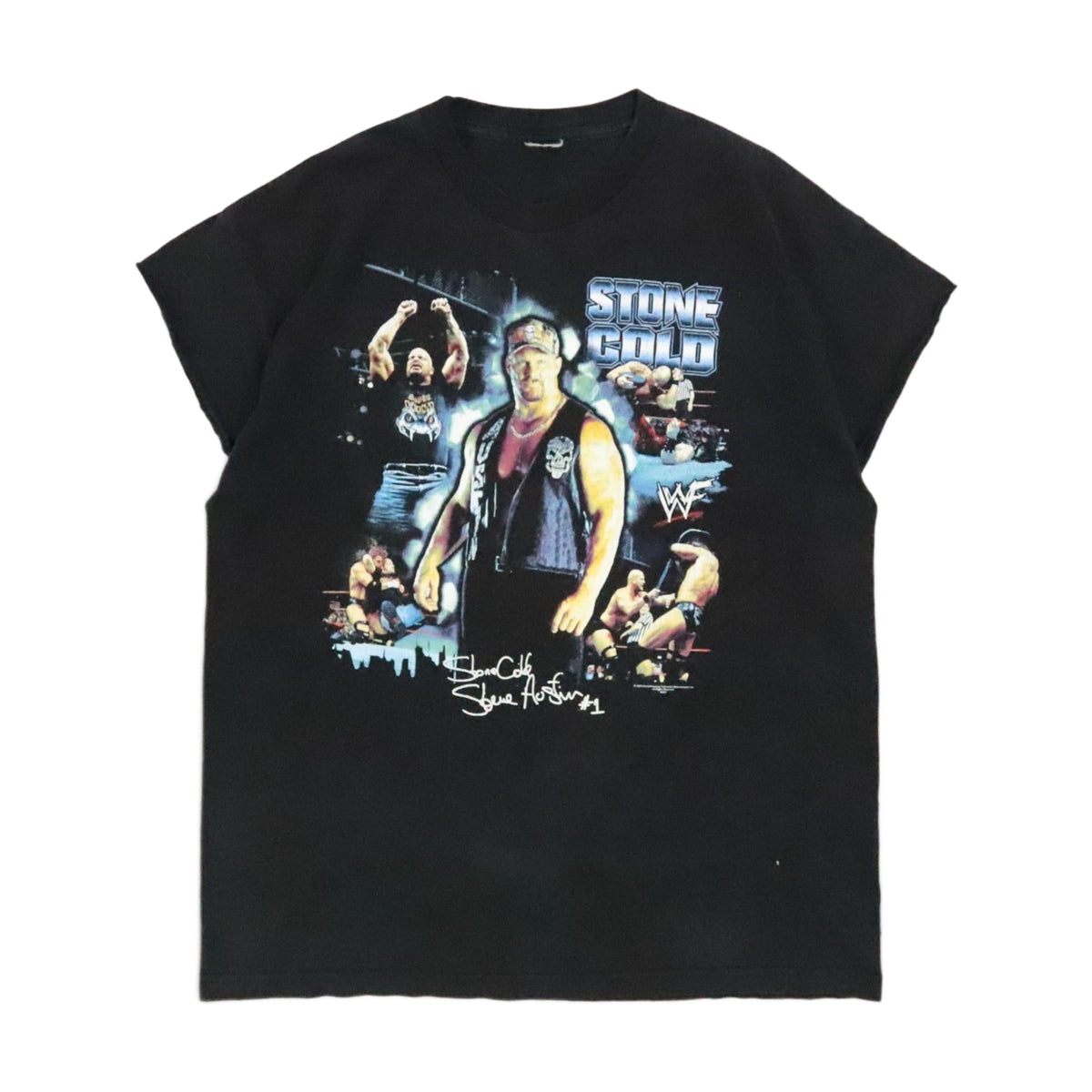 Vintage 90s Steve Austin T-Shirt - photo 1