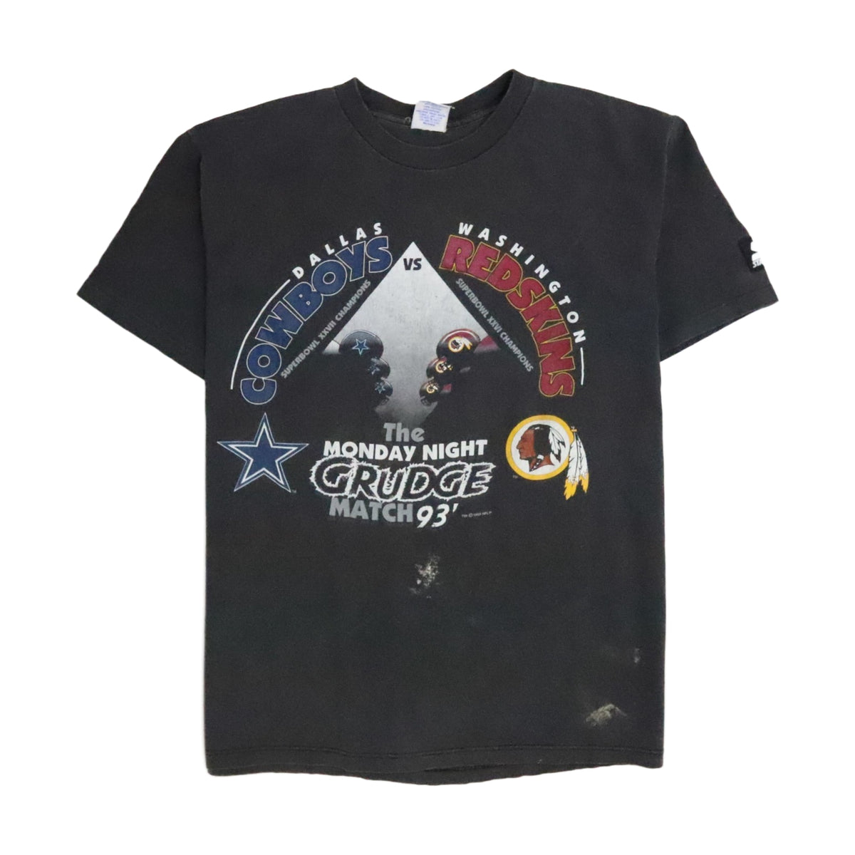 Vintage 1993 Dallas Cowboys Starter T-Shirt black - photo 1