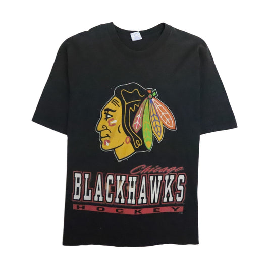 Vintage 90s Chicago Blackhawks Salem T-Shirt - photo 1