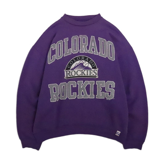 Vintage 1994 Colorado Rockies Logo 7 Sweatshirt - photo 1