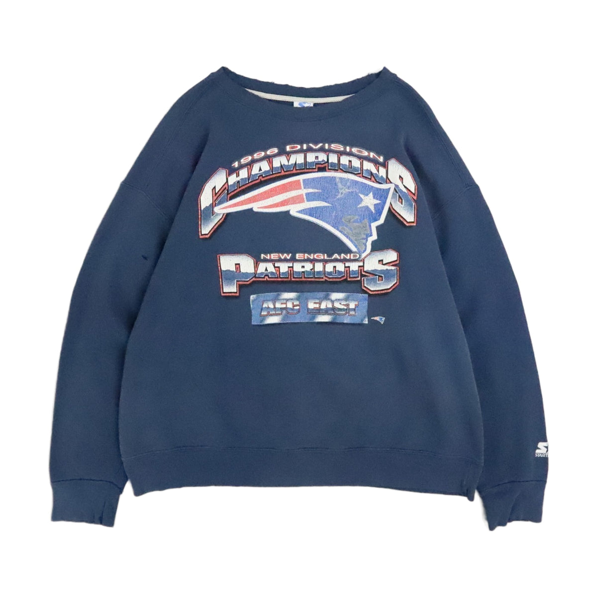 Vintage 90s New England Patriots Starter Sweatshirt - photo 1
