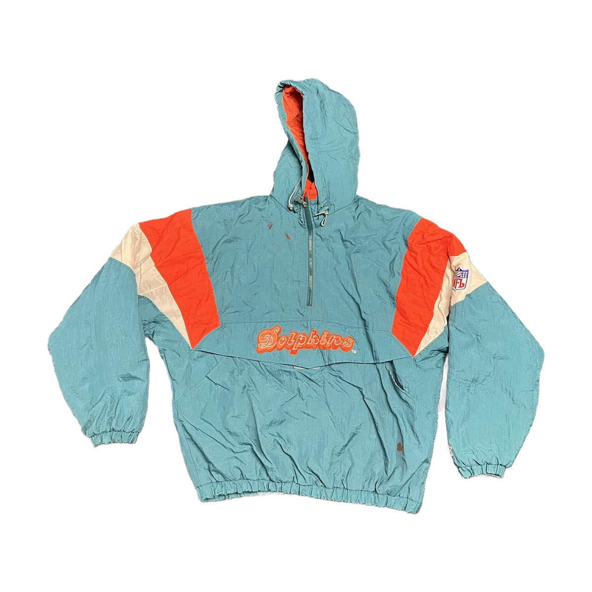 Vintage 90s Miami Dolphins Starter Jacket black - photo 1