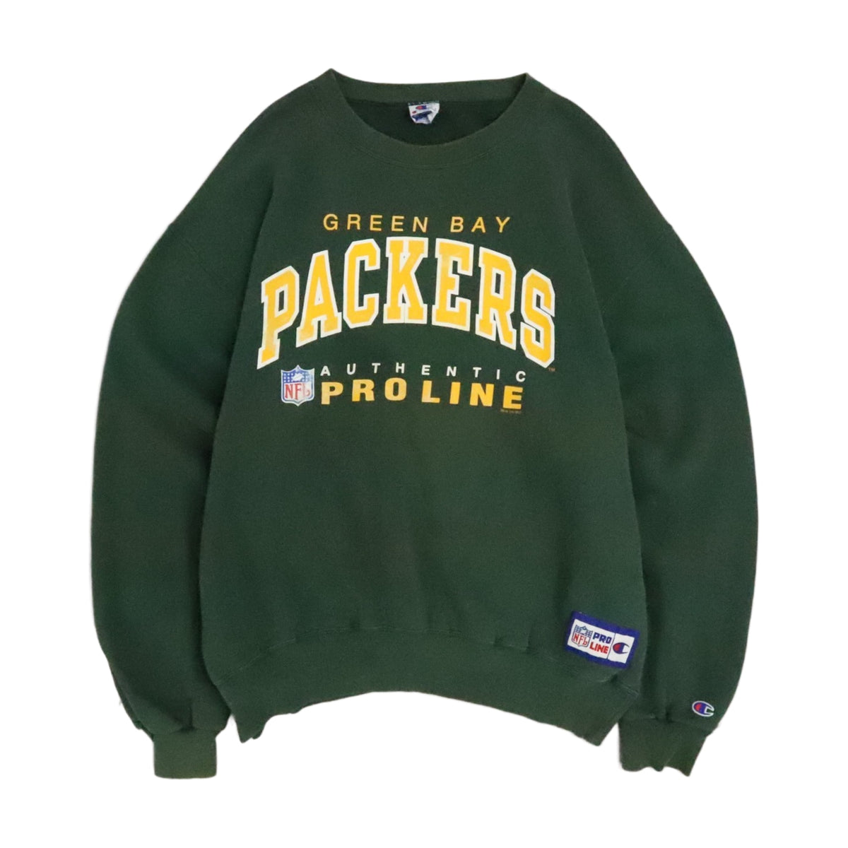 Vintage 1996 Green Bay Packers Champion Sweatshirt green - photo 1